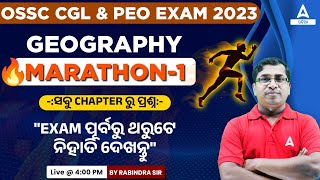 Odisha CGL, PEO 2023 | Geography | Questions From All Chapters