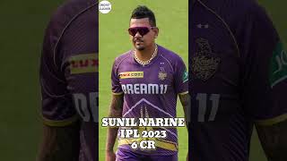 🚨SUNIL NARINE IPL SALARY🚨