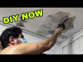 How to repair concrete ceiling / Cement HDB ceiling / DIY repairs