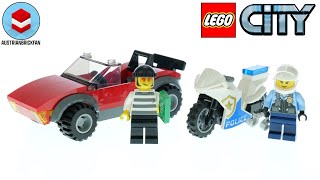 LEGO City 60392 Police Bike Car Chase - LEGO Speed Build Review