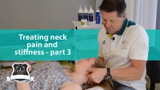 Improving lateral flexion in the neck | Treating neck pain part 3