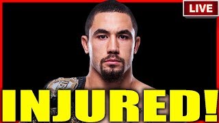 🔴 BREAKING!!! ROBERT WHITTAKER HAS BEEN PULLED FROM UFC 234 DUE TO INJURY!