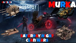 Crossout MURKA Clan Battles Saturday Night 5/25