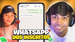 INVADINDO ZAP DOS INSCRITOS 3 😈