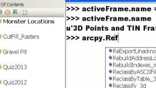Week 13: 3) Arcpy.Mapping: Data Frame Object