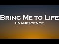 Evanescence - Bring Me To Life (Lyrics)