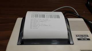 Using a Radio Shack TRS-80 TP-10 Printer on a TRS-80 CoCo 2