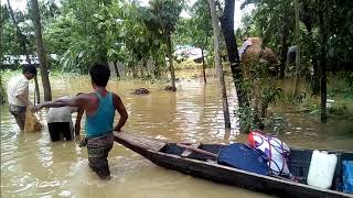 বান্দরবানের বন্যা সাতকানিয়া বাজালিয়া