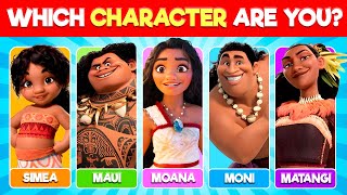 Which Moana Character Are You? Moana 2 Quiz