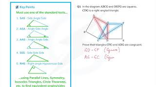 Congruent Triangles - GCSE and IGCSE Maths - Complete Revision Guide
