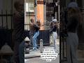 DWTS' GlebSavchenko, his partner Brooks Nader , and a friend dancing in the streets of NYC.