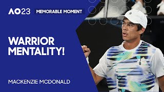 Mackenzie McDonald Works for the Winner! | Australian Open 2023