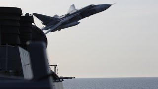 Russian fighter jet flies within 75 feet of U.S. ship