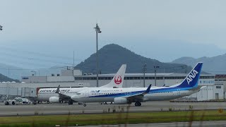 2021 10/13  14  高松空港　14日のANAは女性パイロット