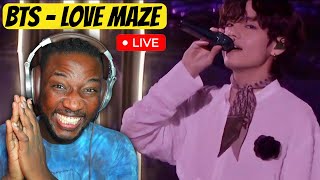 BTS - Love Maze Live | First Time Reaction