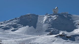 SIERRA NEVADA 2023, ski 360º Spain, pistas Visera ⚫️, Panorámica 🔴, Águila 🔴 skiing