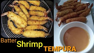 SHRIMP TEMPURA | nilevel up sa Batter coating