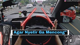 Patokan Body Mobil / Menentukan Body Kiri Mobil Dijalan Raya Agar Stabil. Tutorial Mobil Manual