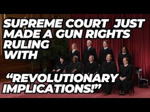 BREAKING! Supreme Court Just Made A Gun Rights Ruling With - YouTube