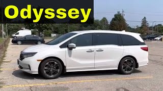 My New 2022 Honda Odyssey Touring-We Got A Van