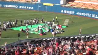 鹿島ディアーズ チアリーダー タッチダウンコール 2013年12月1日 横浜スタジアム