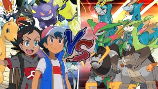 Pokemon Battle Theme: Ash and Goh Vs Legendary Deers