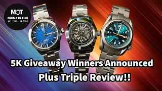 Giveaway Winners Announced Plus Triple Watch Review #aliexpress