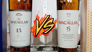 Macallan 15Y Color vs Double Cask | High Ball