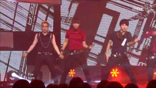 ZE:A - PHOENIX, 제국의 아이들 - 피닉스, Music Core 20120908