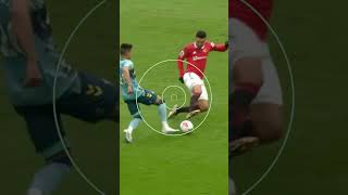 Casemiro RED CARD after his foot bounced off the ball and hit the opponent, is this reasonable?