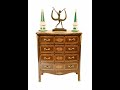 French Empire Commode Inlay Chest Drawers