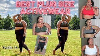 NEW Stylish and Supportive Plus Size Activewear Haul + Try On Feat. Yvette Sports!