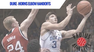 Duke Blue Devils - Horns Elbow Handoffs