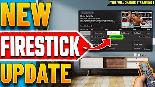 🔴Firestick Biggest Update Yet - FREE Streaming Will Change Forever !