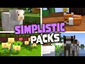 Top 10 Minimalistic & Simplistic Texture Pack for Minecraft | Download & Showcase | Java