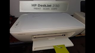 HP Deskjet 2130     شاهد سبب بسيط لتوقف الورق في الطابعة