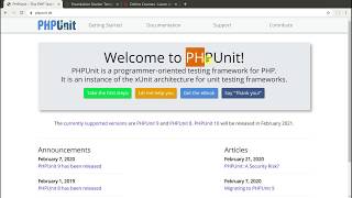 From Udemy: PHPUnit Unit & Selenium Testing for PHP Developers - new course