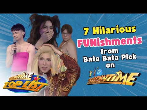 7 Hilarious FUNishments from Bata Bata Pick on It’s Showtime | Kapamilya TopList