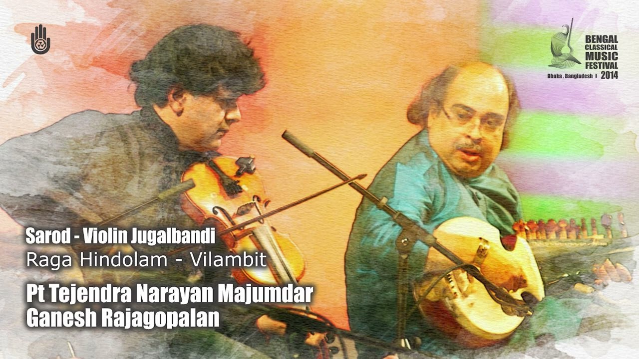 Sarod - Violin Jugalbandi I Raga Hindolam - Alap I Pt Tejendra Narayan ...