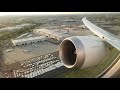 (AMAZING GEnx SOUND) United 787-10 Evening Takeoff from Newark
