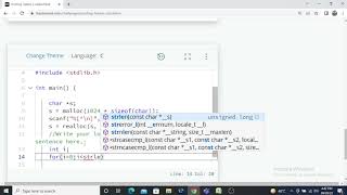 Printing Tokens|| Hackerrank C Solution.