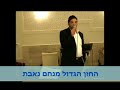 החזן מנחם נאבת פתיחה רבים רדפוני ביאת למבינים בלבד