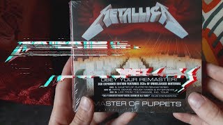 Metallica - Master Of Puppets (Remastered) [Expanded 3CD Edition]  Unboxing