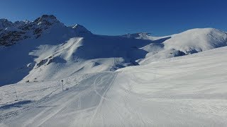 😍 Fellhorn 👏 Ski - Fellhorn 👍 Blaue Ski Abfahrt in 4K verwacklungsfrei