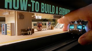 Ultra-Realistic Subway Diorama (That Works) – Realistic Scenery Vol.20