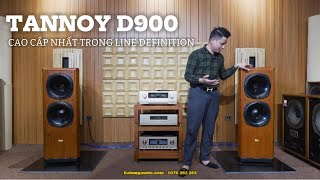 TANNOY KHỦNG LONG - NGHE HAY & BÀY ĐẸP | Tannoy D900 Cherry đẹp xuất sắc siêu hiếm