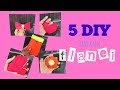 5 DIY dari kain FLANEL simple wajib coba!