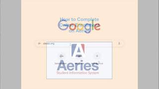 Aeries Enrollment Parent Training