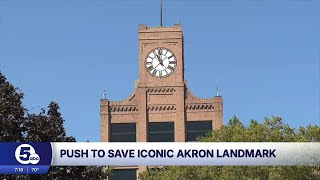Time could be ticking for iconic Akron clock tower and former Firestone plant