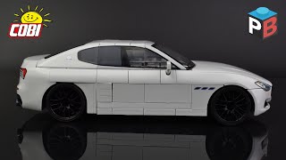 Maserati Ghibli Hybrid - COBI 24566 - Stop motion Speed build